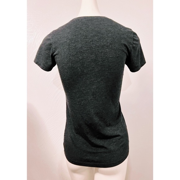 NWOT Alaskan Hand-Printed Women Slim Tee Bear Orig Design x Frost + Fur Sz Small - Picture 4 of 9